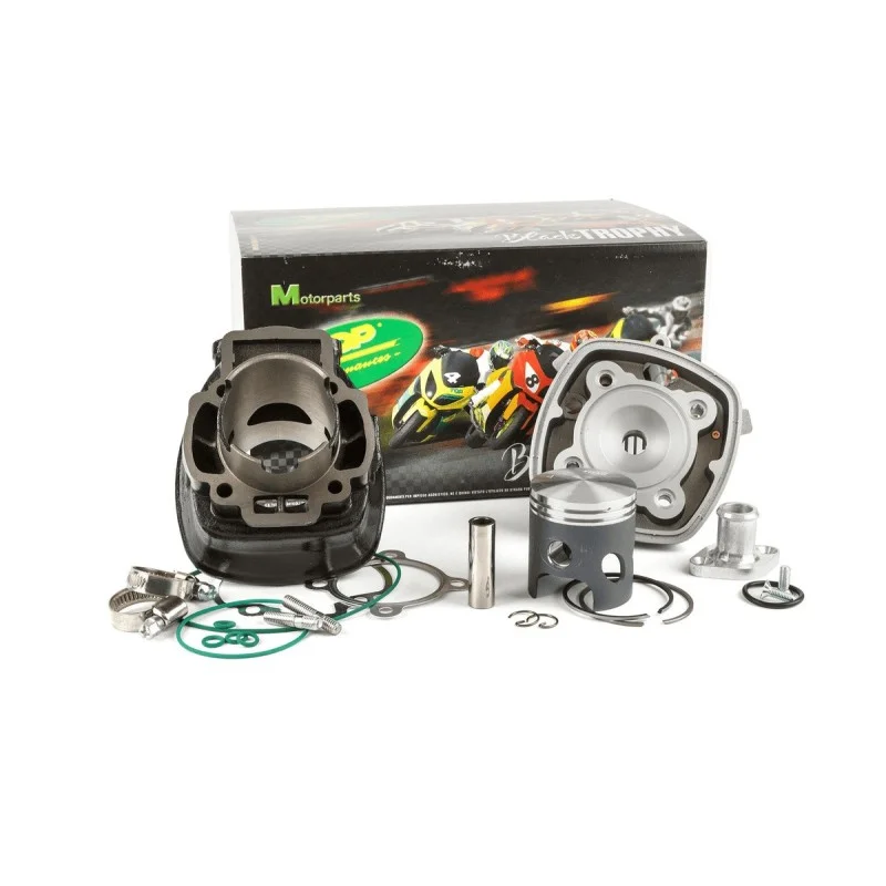 Offerta Lampo 9931270 TOP PERFORMANCE GRUPPO TERMICO "BLACK TROPHY" D.48 H2O MOTORI PIAGGIO GILERA DNA 50 2T CON RACCORDO