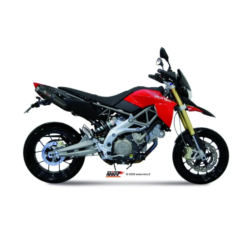 Ultima Occasione D.029.L9 MIVV TERMINALE DI SCARICO MARMITTA SUONO NERO DUCATI HYPERSTRADA 821 2013 2014 2015