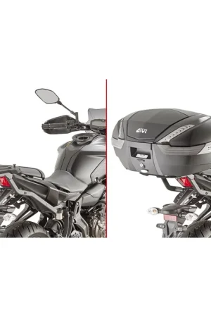 2140FZ GIVI - PORTAPACCHI ATTACCO POSTERIORE SPECIFICO MONORACK PER YAMAHA MT-07 '18 Super Prezzo