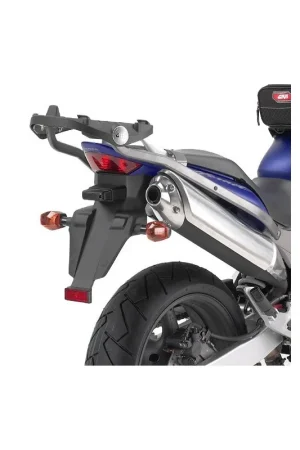 258FZ GIVI - PORTAPACCHI ATTACCO POSTERIORE SPECIFICO MONORACK PER HONDA HORNET 600'0304 COLORE Acquista Ora