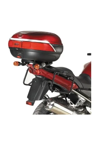 348FZ GIVI - PORTAPACCHI ATTACCO POSTERIORE SPECIFICO MONORACK PER YAMAHA FZS 1000'02 FAZER Compra Oggi Stesso