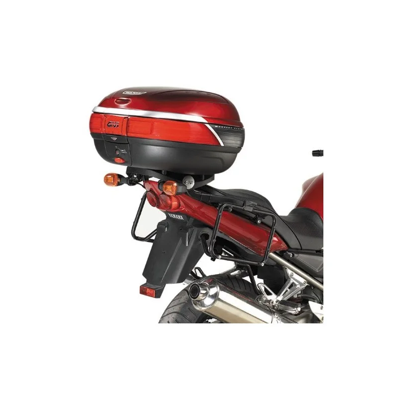 348FZ GIVI - PORTAPACCHI ATTACCO POSTERIORE SPECIFICO MONORACK PER YAMAHA FZS 1000'02 FAZER Compra Oggi Stesso