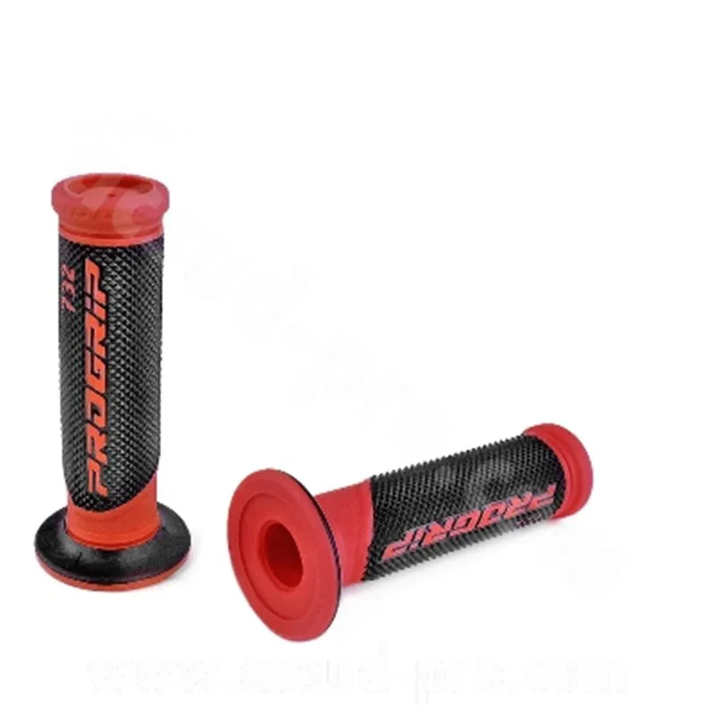 Ultimissimo Modello PROGRIP coppia manopole pro grip 732 rosso 344104