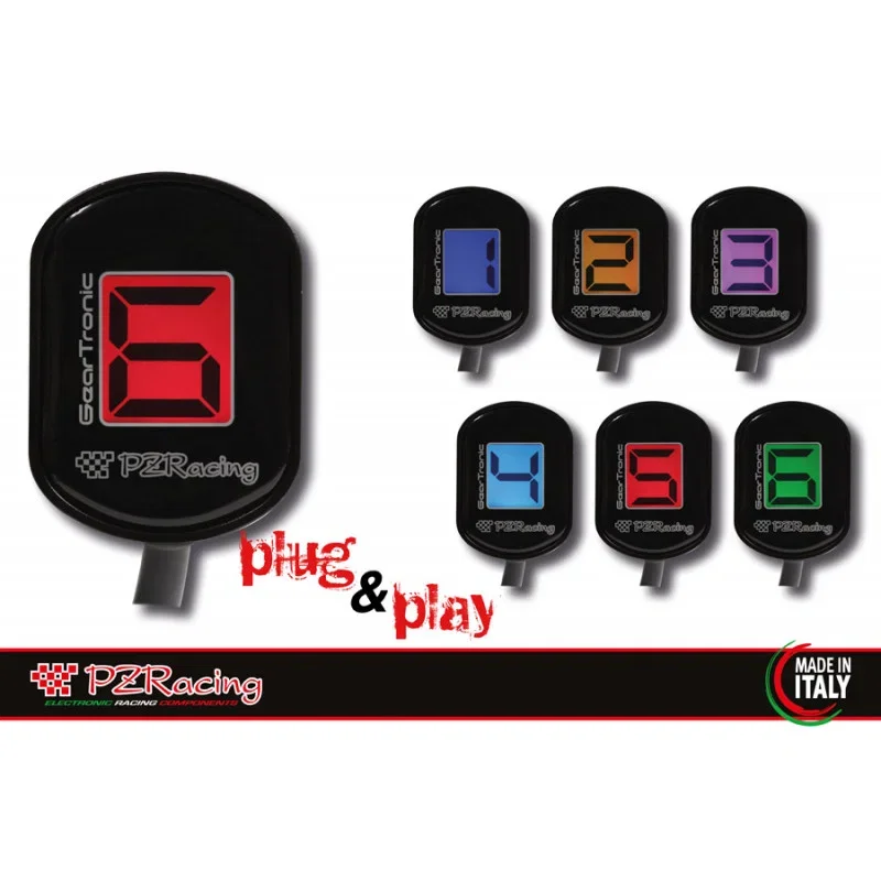 INDICATORE DI MARCIA Plug&Play GearTronic ZERO DUCATI GT3100-D4 PZRacing Novità