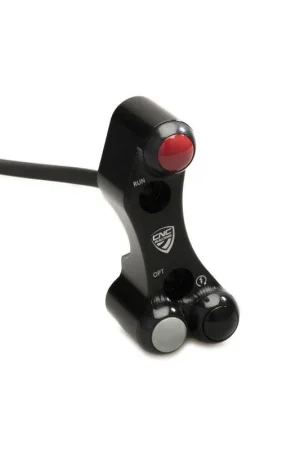 Super Prezzo Pulsantiera Destra CNC Racing Nera per MV Agusta con Pompa Freno Radiale Brembo OEM e RCS SWM02B