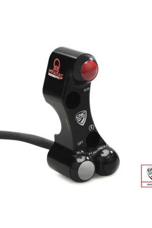 Pulsantiera destra - pompe freno radiale Brembo CNC e forgiate nero CNC Racing Professionale