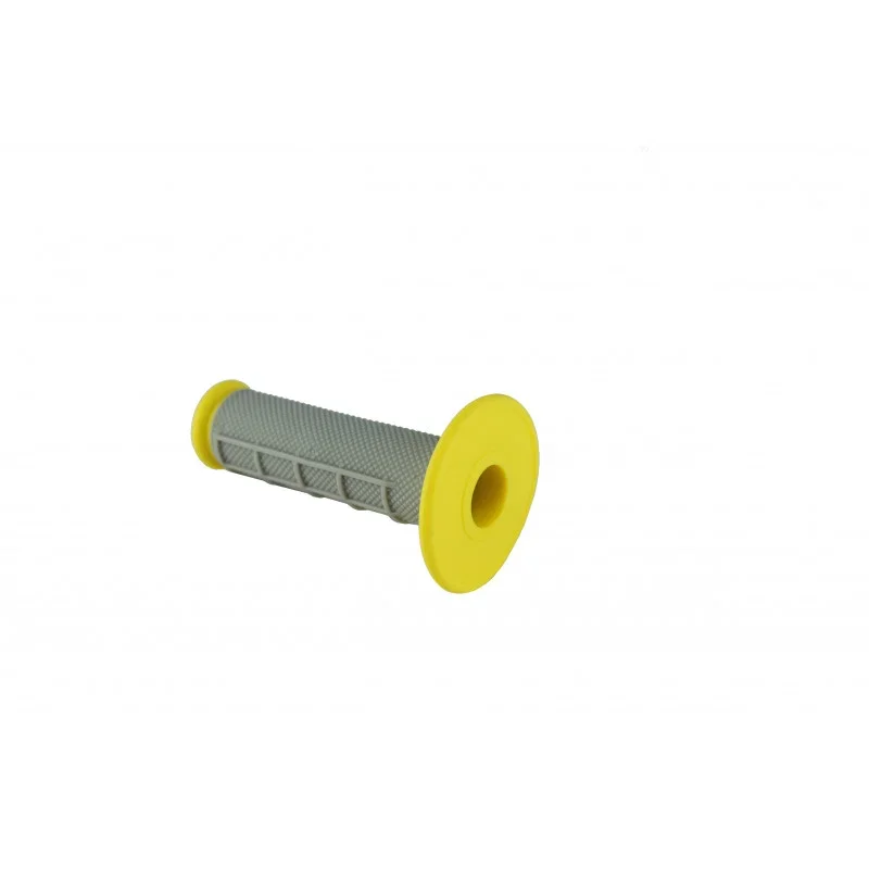 Offerta Speciale Coppia MANOPOLE OFF-ROAD "GUM" GIALLO-GRIGIO Forbikes