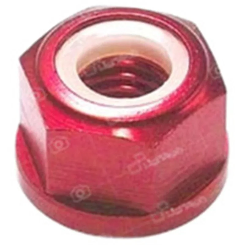 DADI AUTOBLOCCANTI M10 X 1,00 H10 ERGAL ROSSO LIGHTECH Direttamente Dal Produttore
