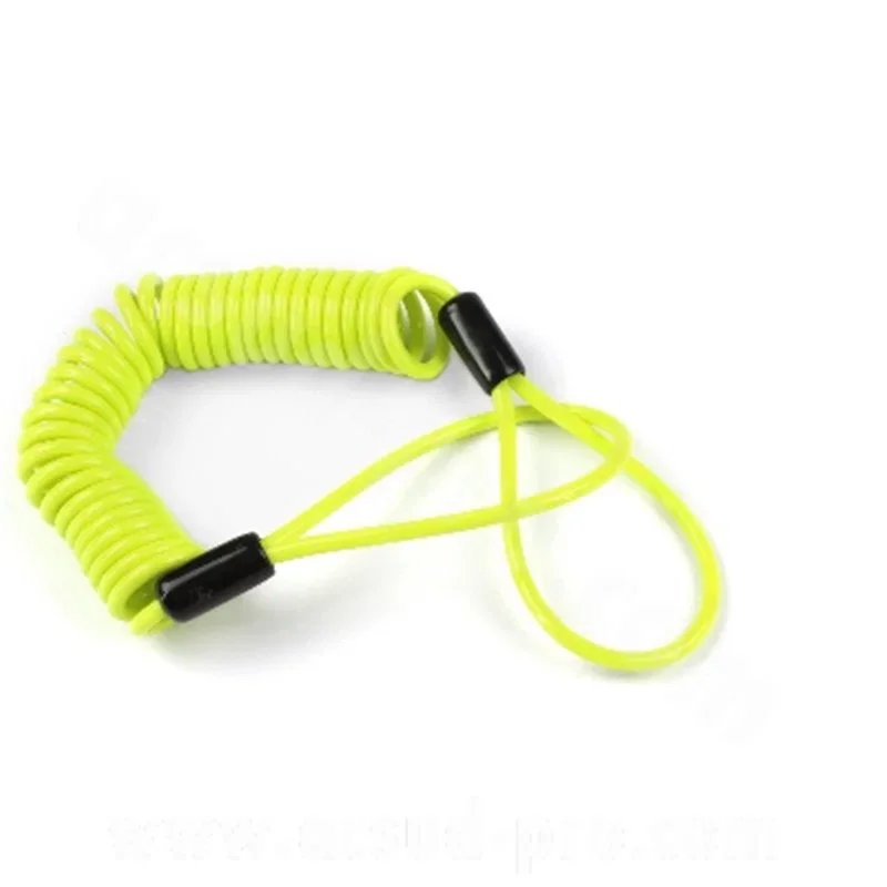 Prezzo Basso LOCKFORCE cavo a spirale & fluorescente per promemoria blocca disco (lungo) 603044A