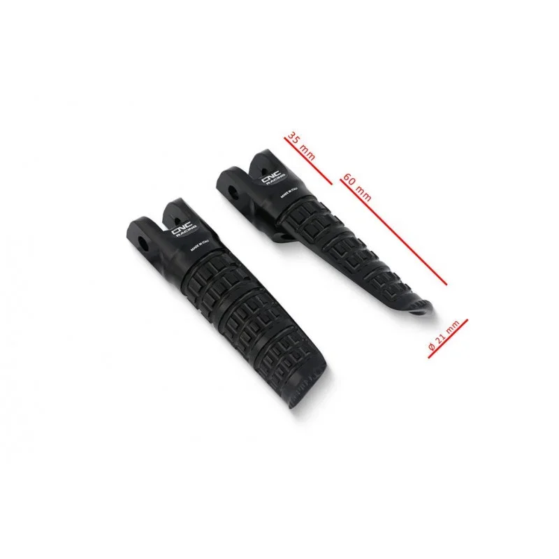 Poggiapiedi per pedane originali Ducati LIGHT - pilota CNC Racing PC124 Prezzo Scontato