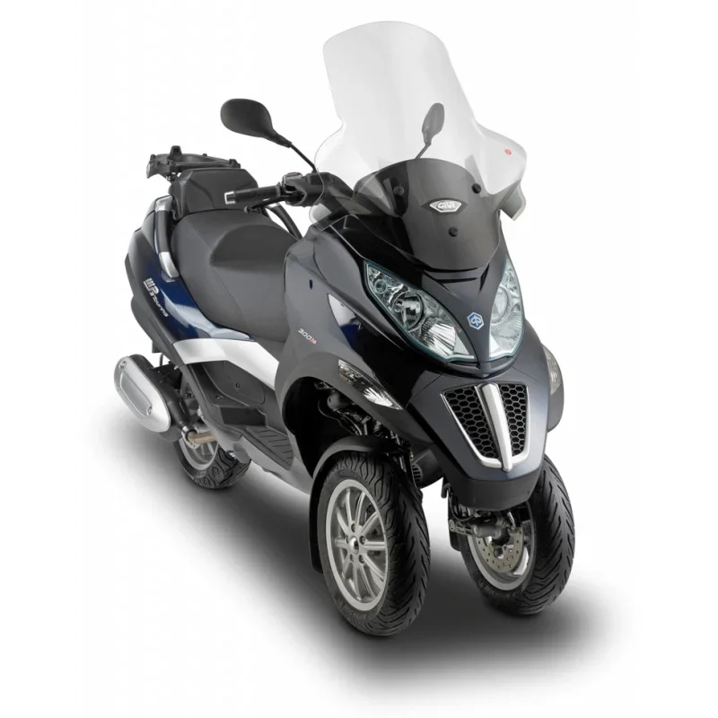 Parabrezza specifico trasparente con paramani 75 x 65 cm (H x L) - Givi - D5601ST Reso Gratuito