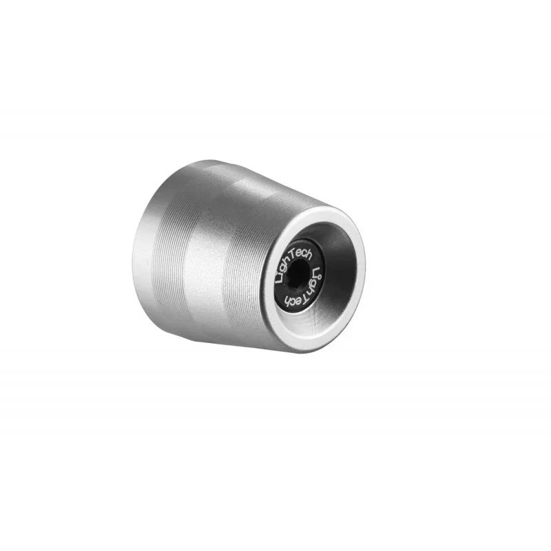 Saldi CONTRAPPESI MANUBRIO RIGATI (COPPIA) SILVER PER KAWASAKI ER-6N / Z800 LIGHTECH