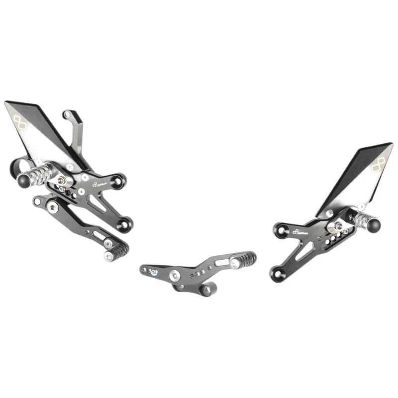 Professionale Pedane regolabili moto - LT-FTRHO006A - Lightech