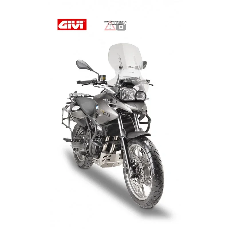 Cupolino scorrevole specifico AIRFLOW trasparente H massima 53 cm (12 cm di escursione) L 51 cm - Givi - AF5107 Prezzo Di Fabbrica