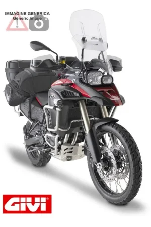 A Buon Prezzo Parabrezza scorrevole specifico AIRFLOW trasparente H massima 54 cm (12 cm di escursione) L 56 cm AF5110 - Givi - AF5110