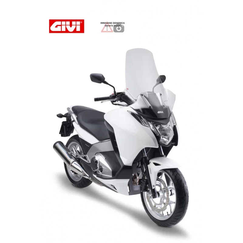 Scelto Dai Clienti Parabrezza specifico trasparente con paramani 72 x 69 cm (H x L) - Givi - D1109ST