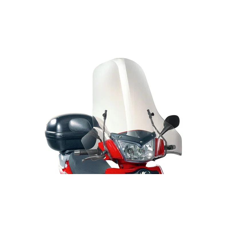 Parabrezza specifico trasparente 64 PER 71 cm (H PER L) e' possibile montare un bauletto Monolock utilizzando la piastra univers Soddisfatti O Rimborsati