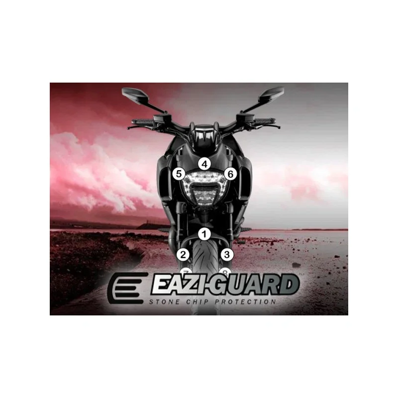 Pellicola moto ducati diavel 2011-2018 EAZI-GRIP Offerta Limitata