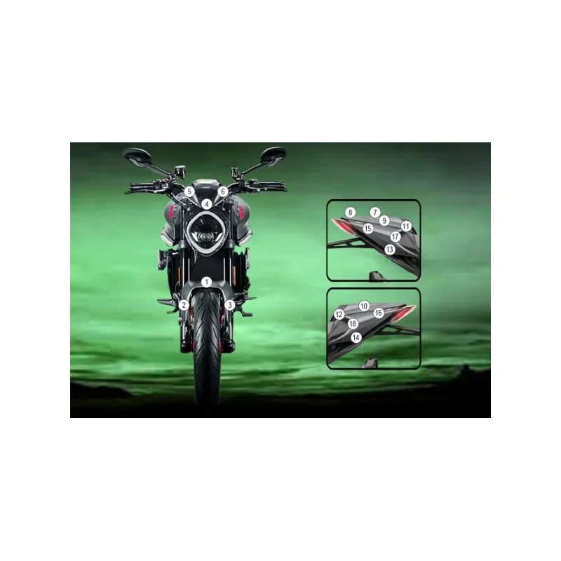 Offerta Pellicola moto MONSTER 2021- EAZI-GRIP