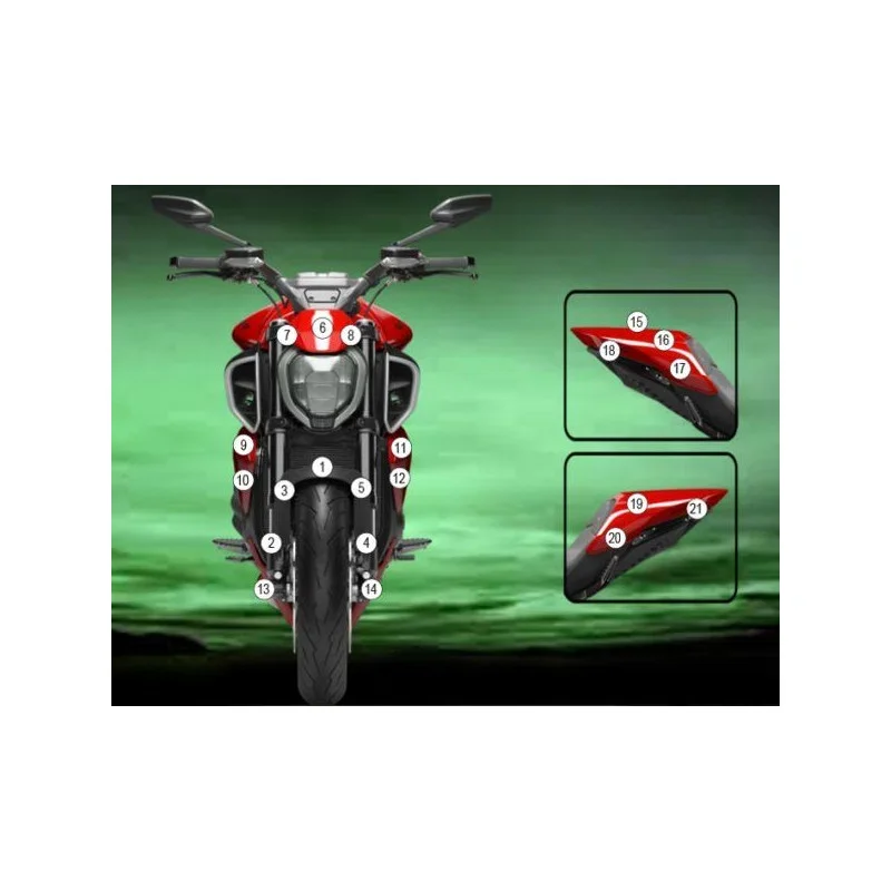 Pellicola protettiva DUCATI DIAVEL V4 EAZI-GRIP Direttamente Dal Produttore