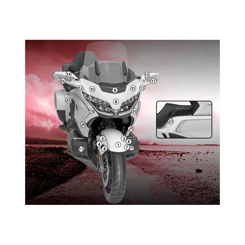 A Buon Prezzo Pellicola protettiva GOLDWING 2020- EAZI-GRIP