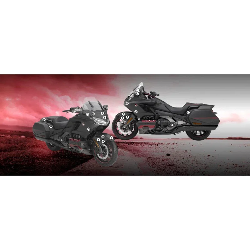 Pellicola moto BAGGER 2020 EAZI-GRIP Nuovo Arrivo