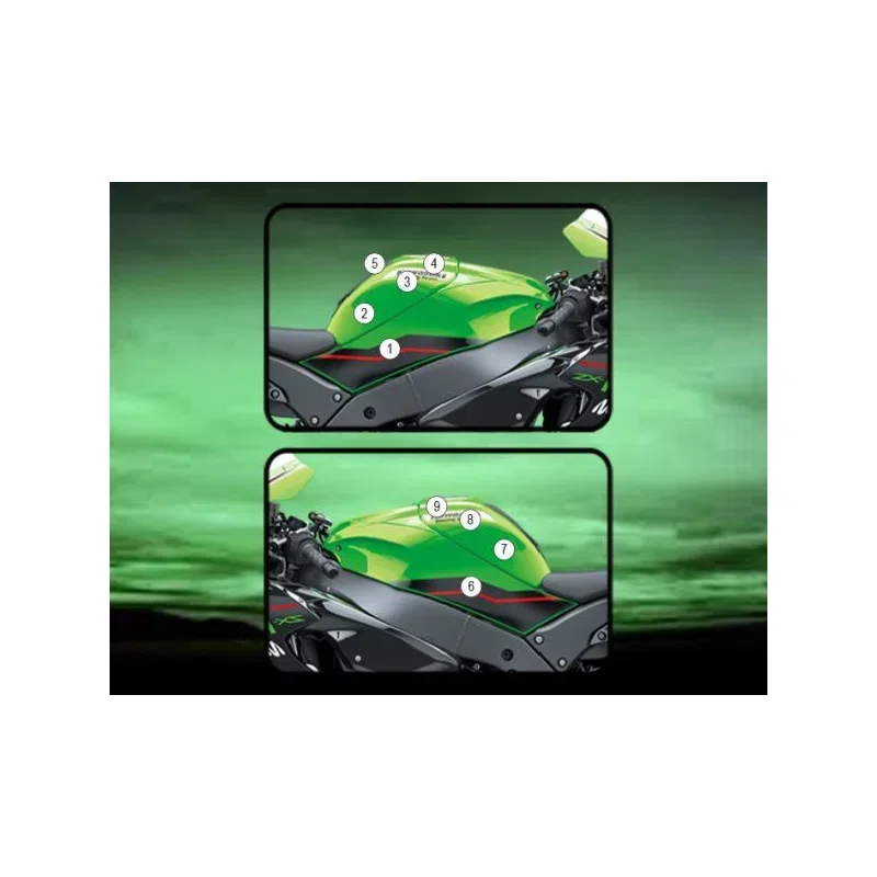 Pellicola protettiva serbatoio per Kawasaki ZX-10R 2021 - EAZI-GRIP Occasione