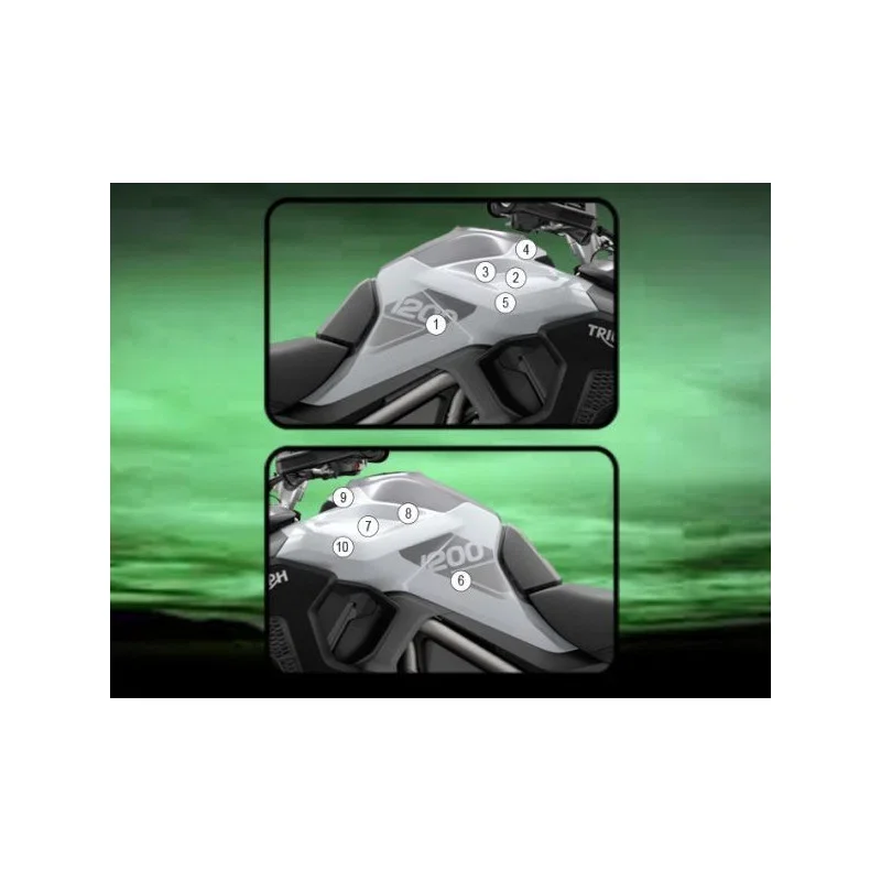 Pellicola protettiva serbatoio per TIGER 1200 GT, GT PRO e RALLY PRO 2022 EAZI-GRIP Compra Online