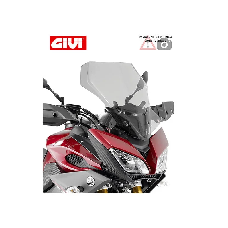 Cupolino specifico fumè 48 x 42 cm (H x L) - Givi - D2122S Spedizione Espresso