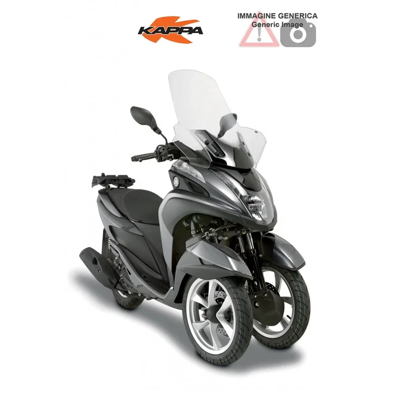 Parabrezza specifico trasparente, 74 PER 63 cm (H x L) KAPPA Esclusivo