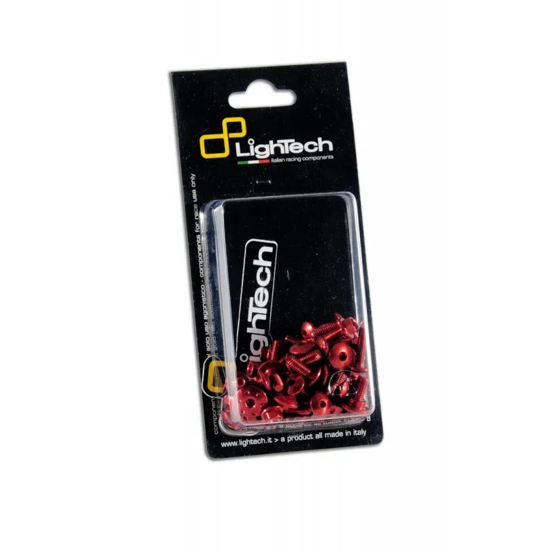 Prezzo Conveniente KIT VITI TELAIO YAMAHA R1 (04-06) (28 PZ) ROSSO LIGHTECH