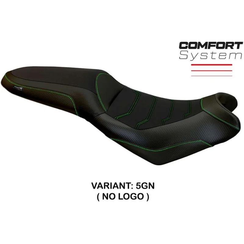 Non Perdere Rivestimento Sella TPZ Italia Specifico Per Kawasaki Versys 650 2007-2025 Modello Elba Total Black Comfort System