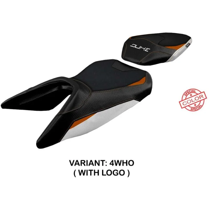 Più Venduto Rivestimento Sella TPZ Italia Specifico Per KTM 390 Duke 2017 - 2023 Modello Haiti