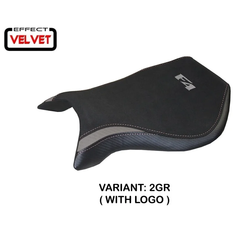 Rivestimento Sella TPZ Italia Specifico Per MV Agusta F4 1999 - 2009 Modello Laila Velvet Quantità Limitata