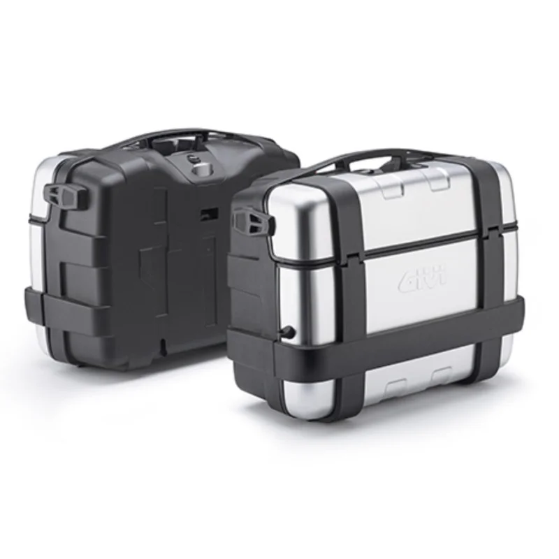 Givi TRK33PACK2 coppia di valigie laterali Trekker da 33 litri Grigio Compra Adesso