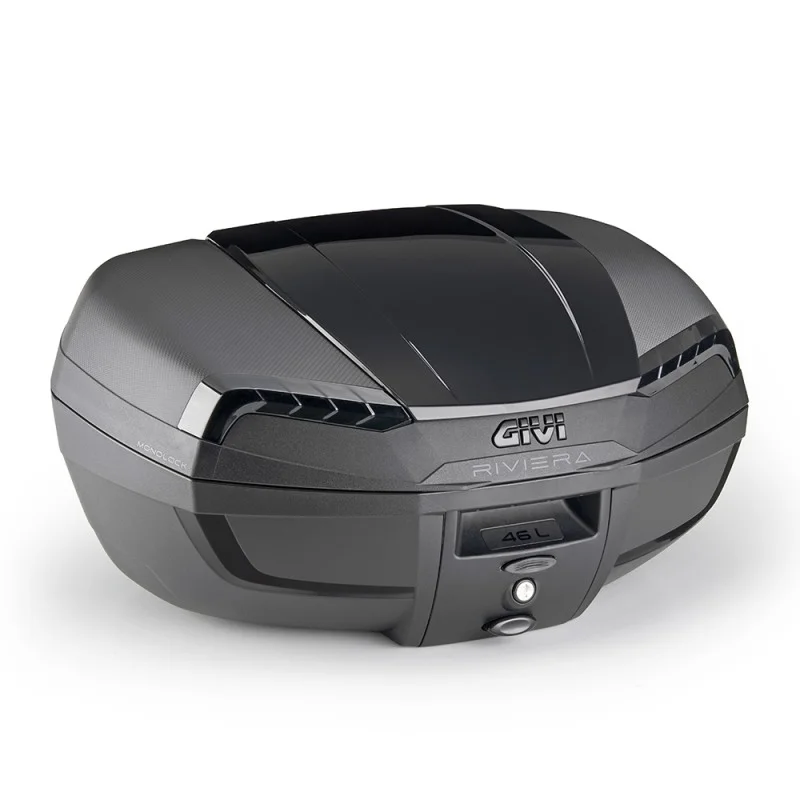 Professionale Bauletto Givi E46NB Riviera Black Edition Monolock 46 litri