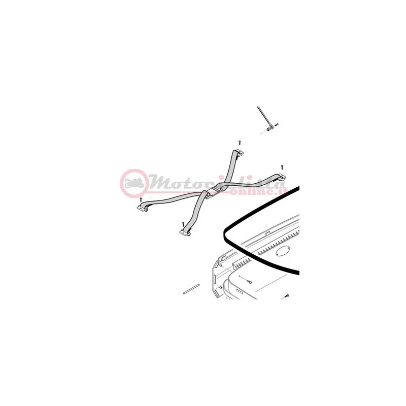 Ordina Subito Z285 Ricambi Bauletto GIVI E55 Maxia 3 - E55 Maxia 3 Tech - Cinghia interna