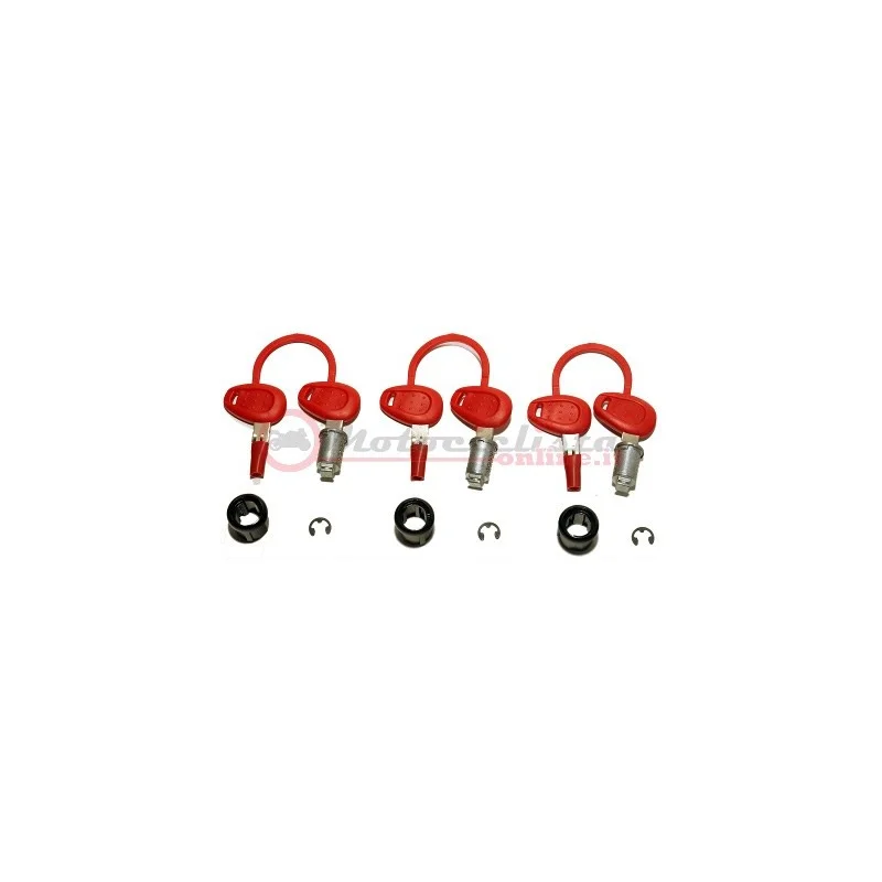 Givi kit unificazione chiavi per bauletti Z228 Miglior Prezzo