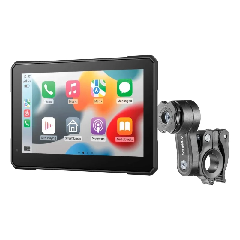 Interphone SYNC70 Essential: Smart Display Moto 7" CarPlay e Android Sconto