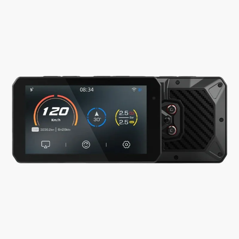 Prezzo Di Fabbrica Chigee AIO-5 Play: Display Smart per Moto con CarPlay e Android Auto