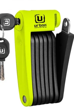 Professionale Antifurto pieghevole Urban UR469Y lunghezza 70 cm compatto resistente