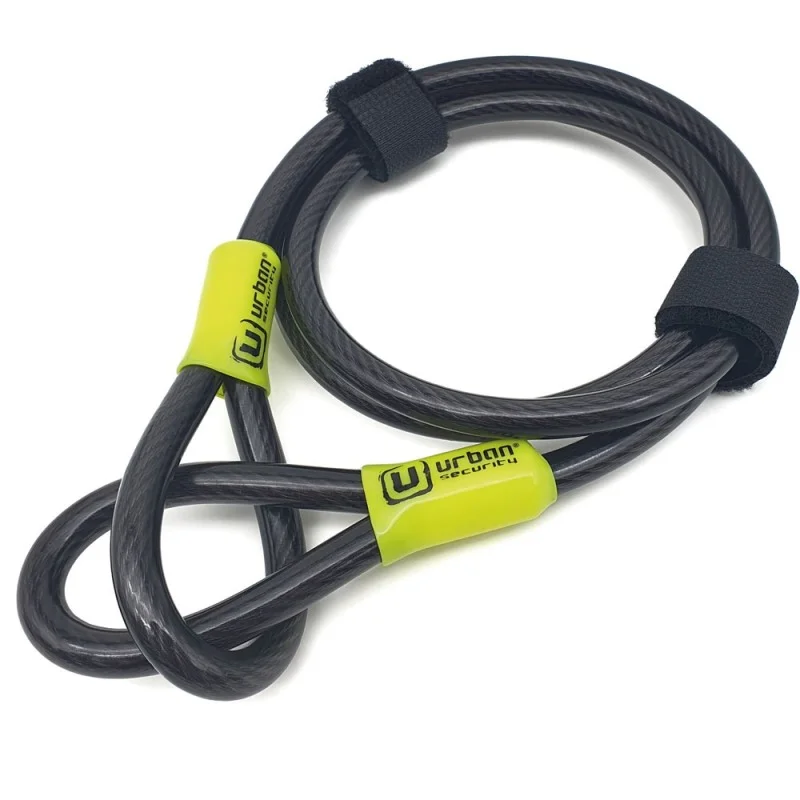 Cavo antifurto Urban UR462M Ø10 mm, 120 cm con sistema a doppio laccio Esclusivo