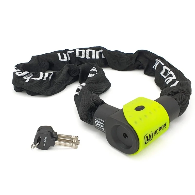 Catena Urban 10K Ø10 mm, lunghezza 120 cm, omologata ART3 Spedizione Gratuita