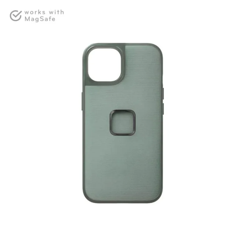 Offerta Peak Design Everyday Fabric Sage iPhone 14 Custodia porta smartphone