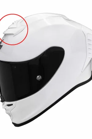 Novità Presa aria superiore Scorpion 99-943-08 per EXO-R1 Bianco perla SOLID