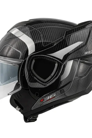 Givi X36 Carbon Casco con mentoniera ribaltabile flip-back in fibra di carbonio in grafica Affare