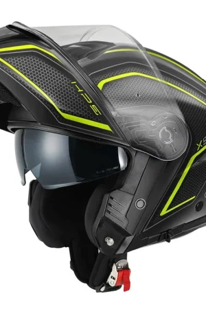Di Tendenza Givi X50 Fiber Hologram Casco Modulare in Fibra di Vetro