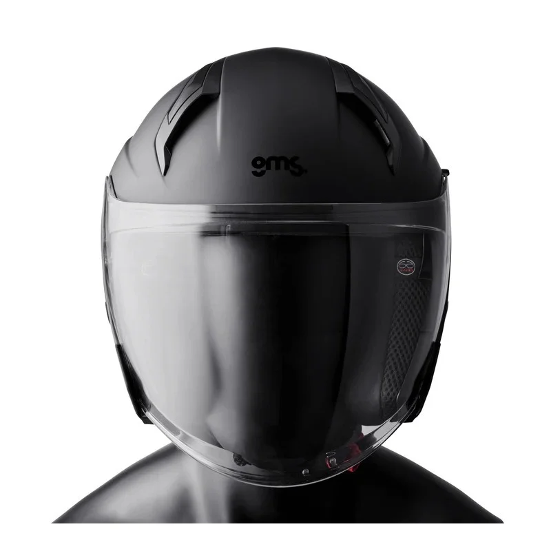 GMS Vectus Casco Jet con visiera integrale e design urbano Pagamento Sicuro