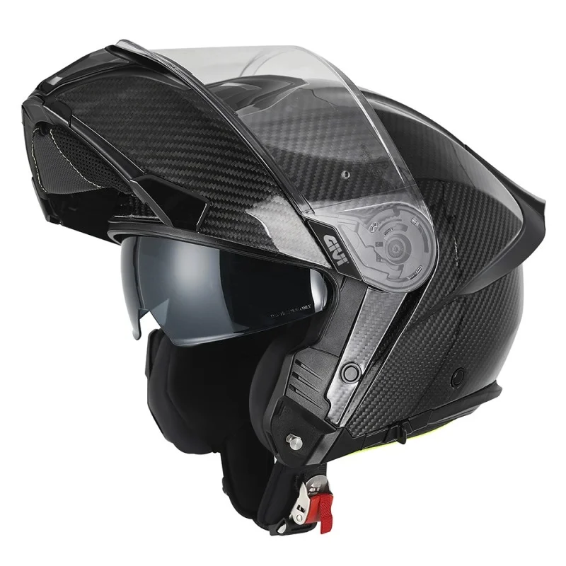 Casco modulare in fibra di carbonio Givi X50 Carbon Solid Sconto