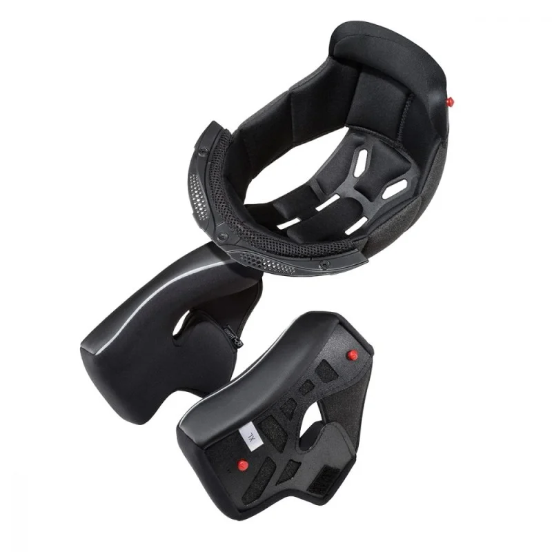 Consegna Rapida Imbottitura casco Scorpion Belfast Evo Luxe/Carbon Marrone